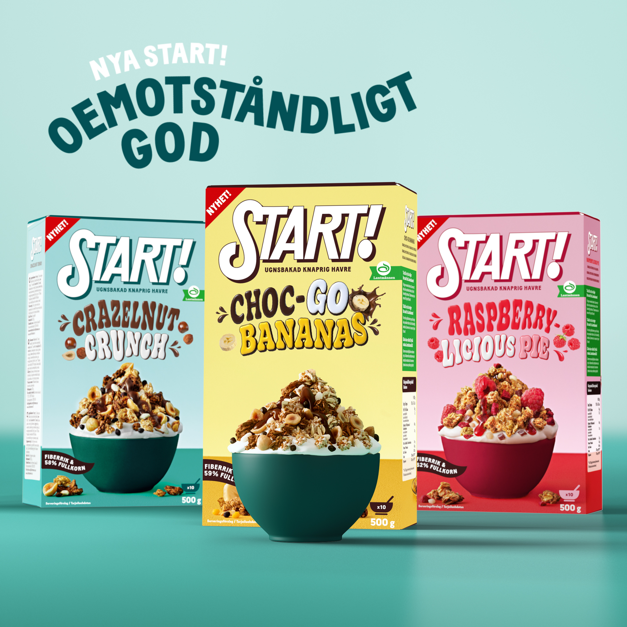 Start! – Oemotståndligt god