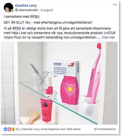 UriCur kampen mot urinvägsinfektion