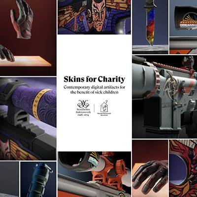 Skins for charity